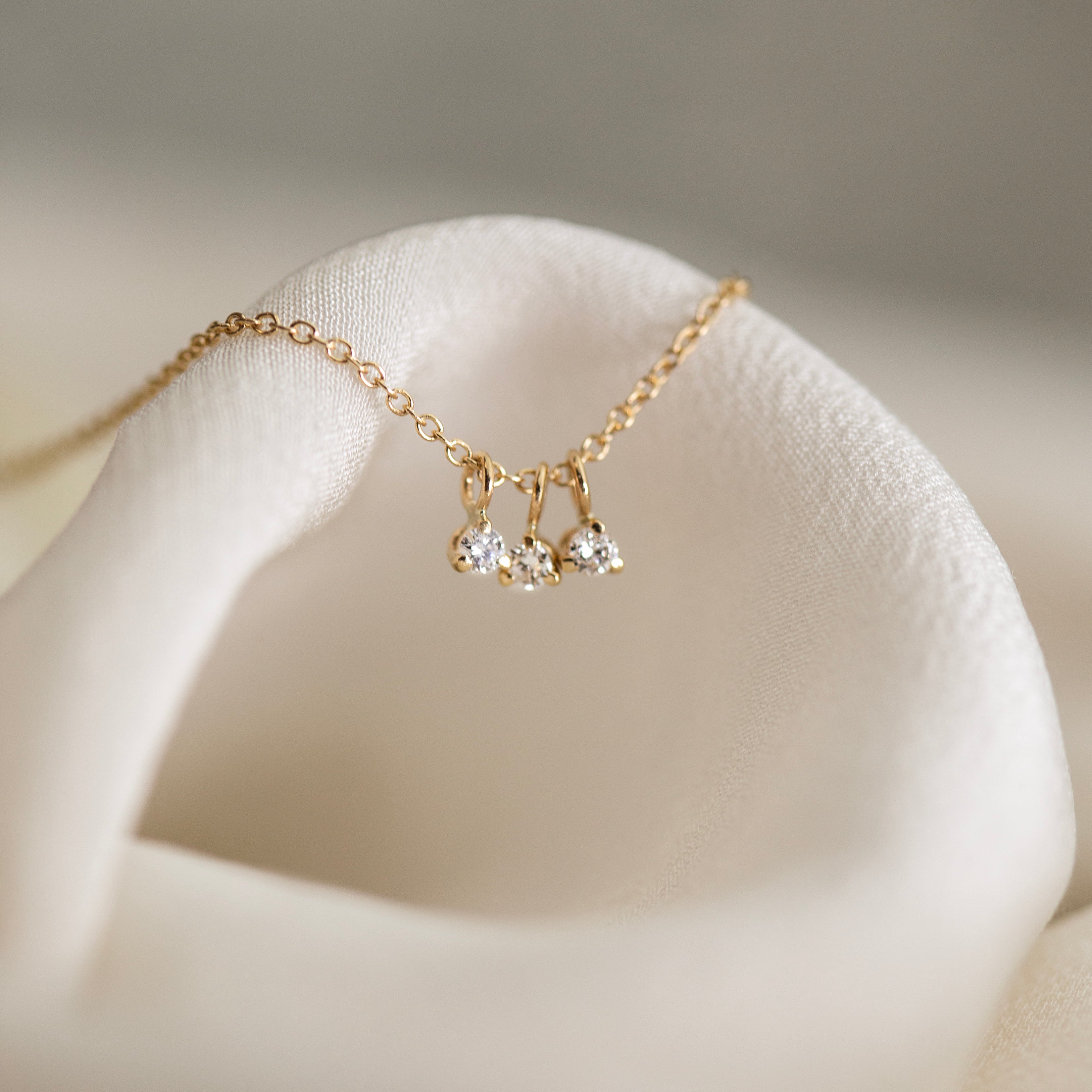mini diamond charms