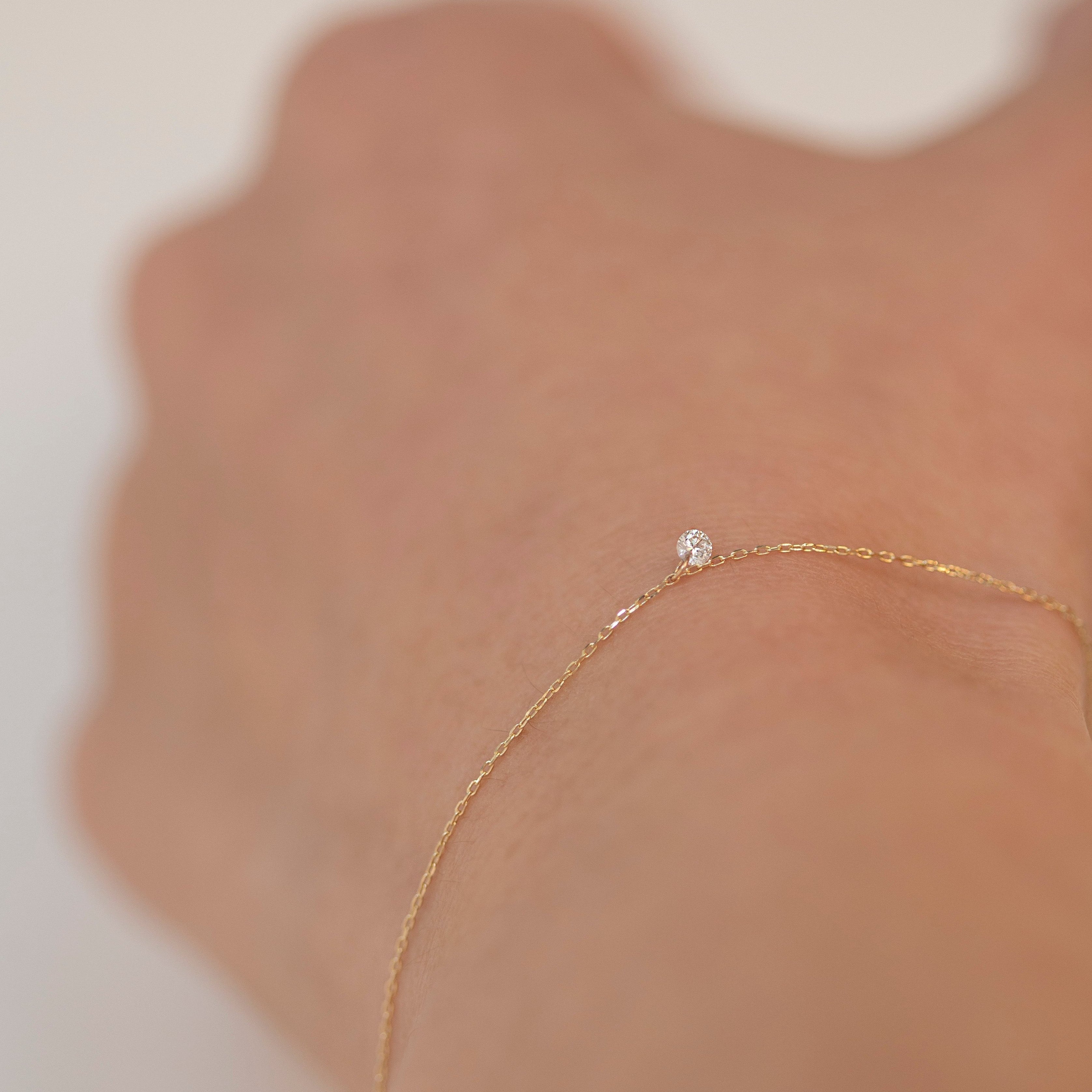 dainty diamond bracelet
