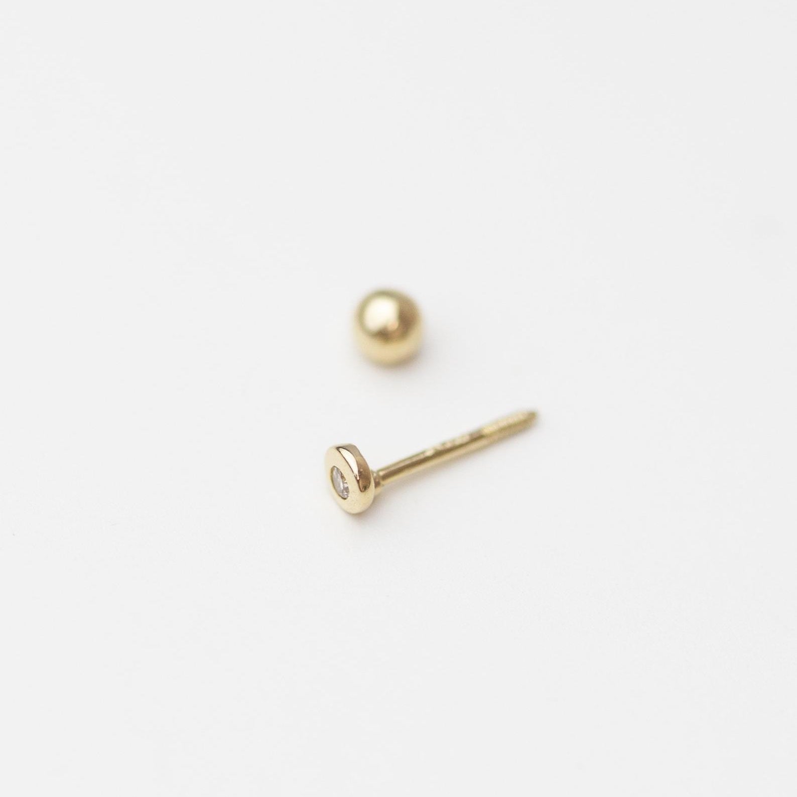 ball backing earring