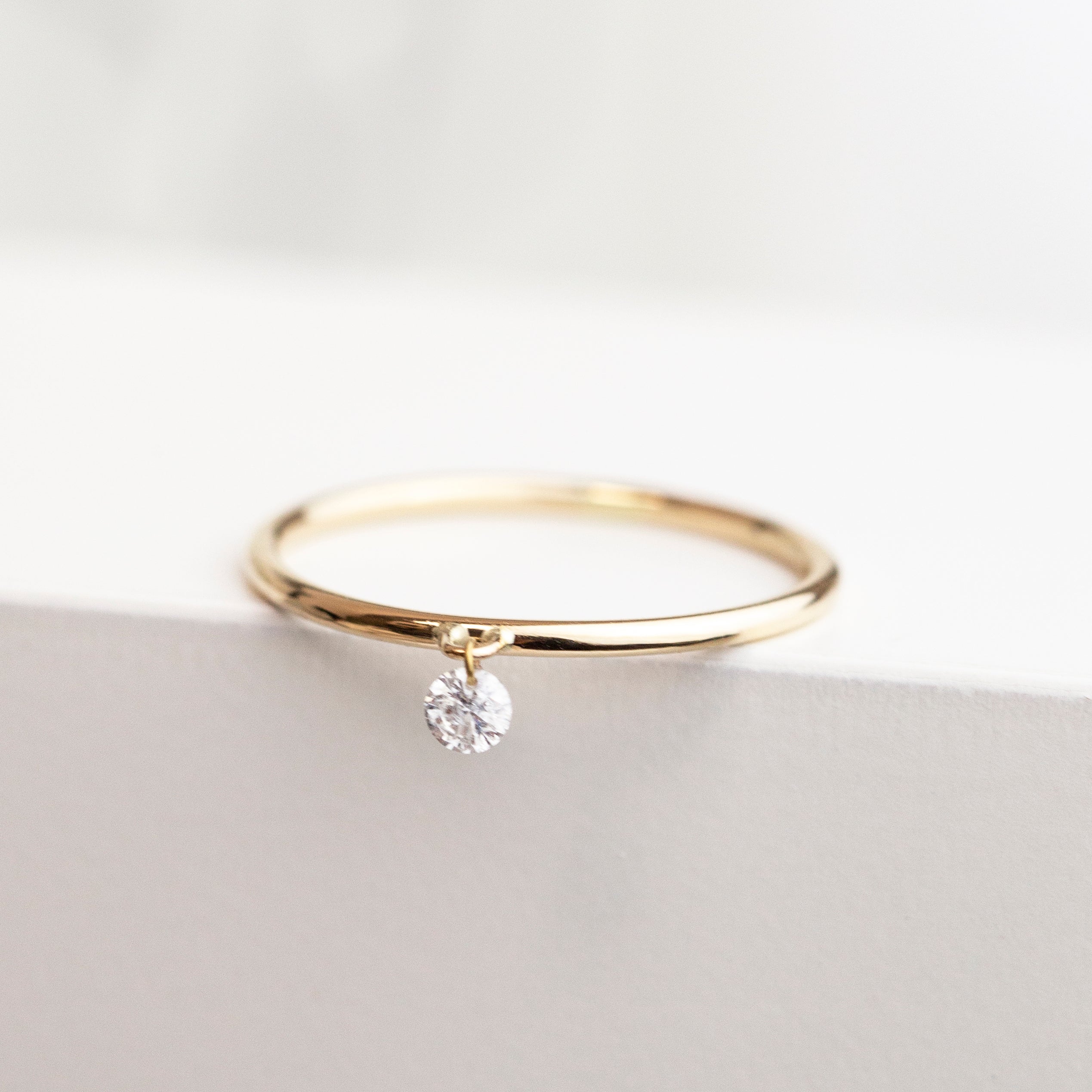 small diamond ring