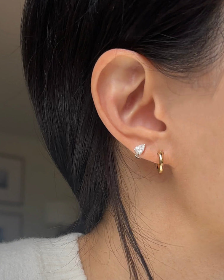 small hoop earrings