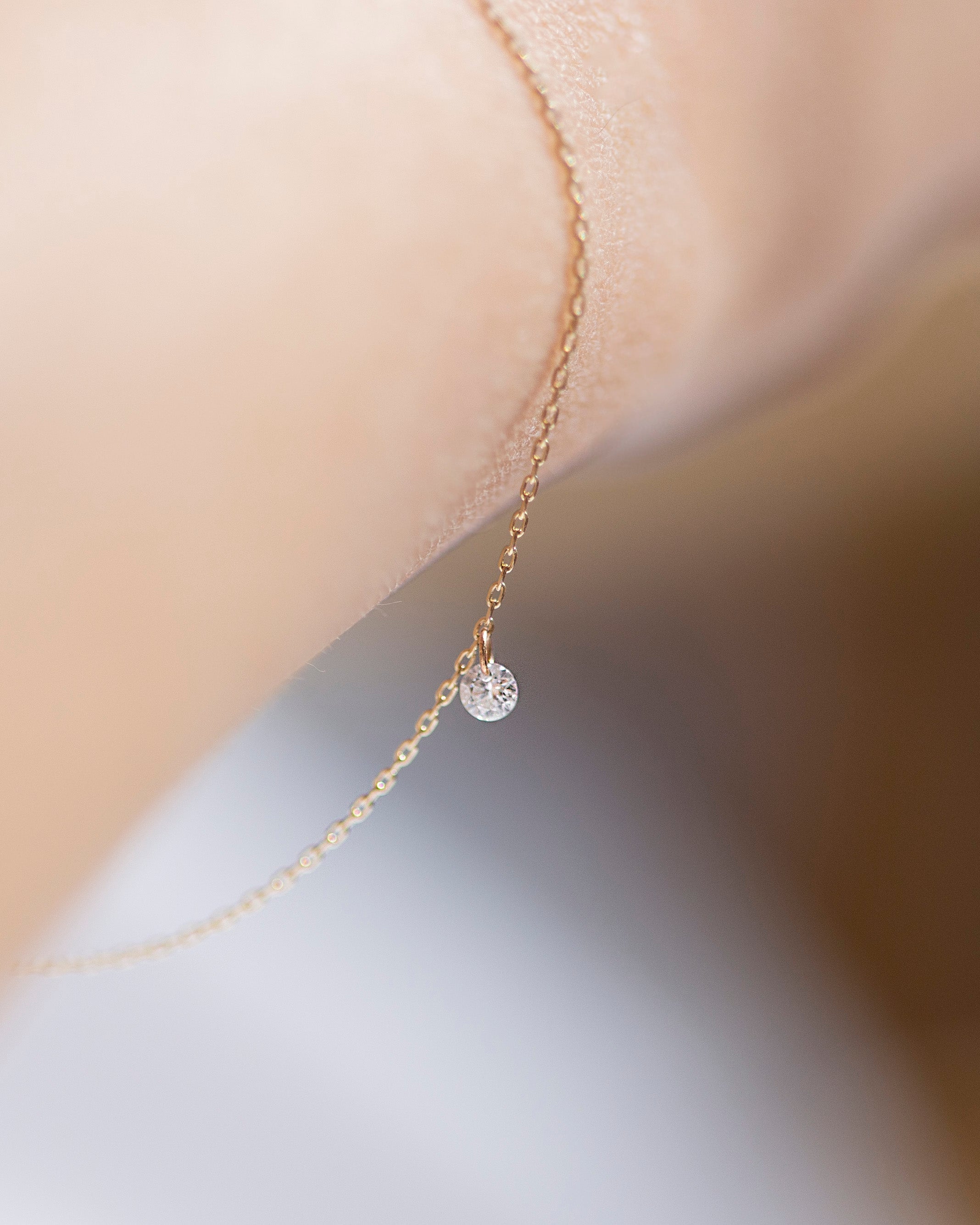 人気ブランド【E and E Project】14k Bare Diamond Chainリング Bare Diamond Ring – E&E PROJECT