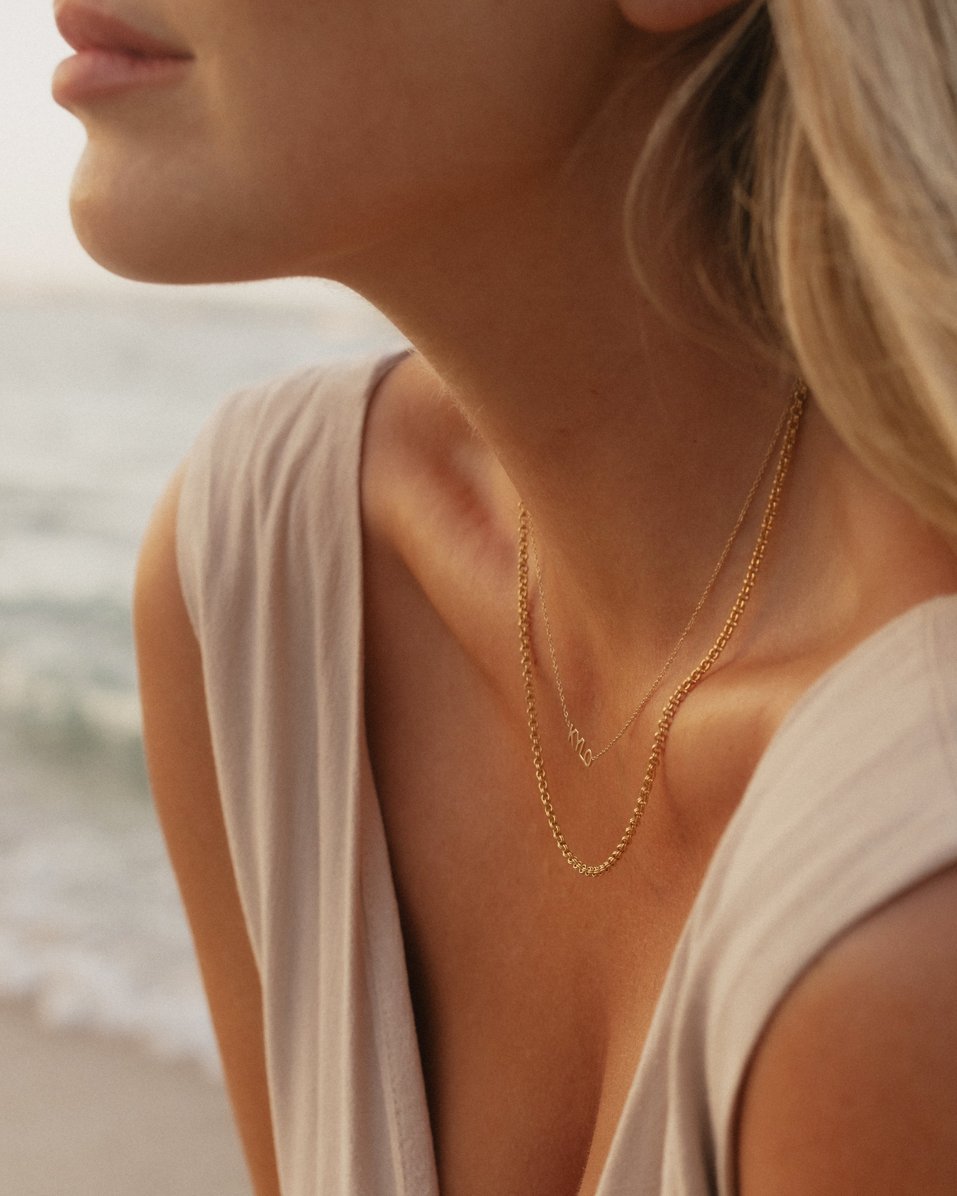 ネックレス・ペンダント E&E project Jewelry/Shinny Double Wrap Necklace E&E PROJECT | WOMEN'S JEWELRY