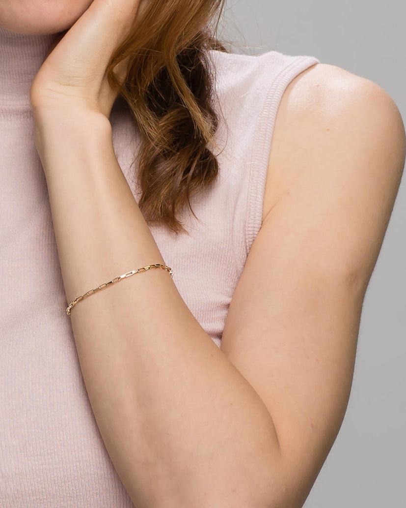 Venetian chain bracelet