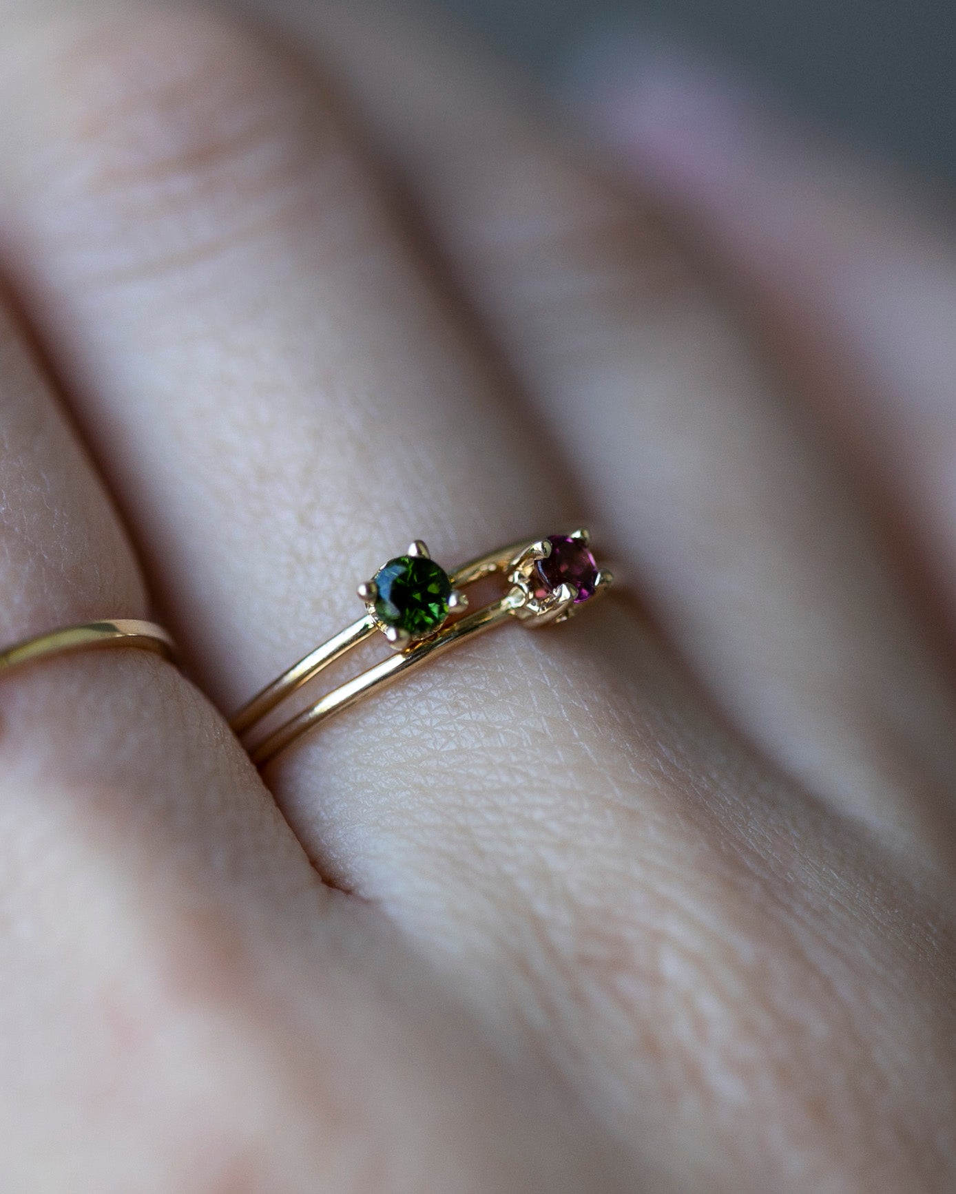 personalize the ring with the gemstone of your choice