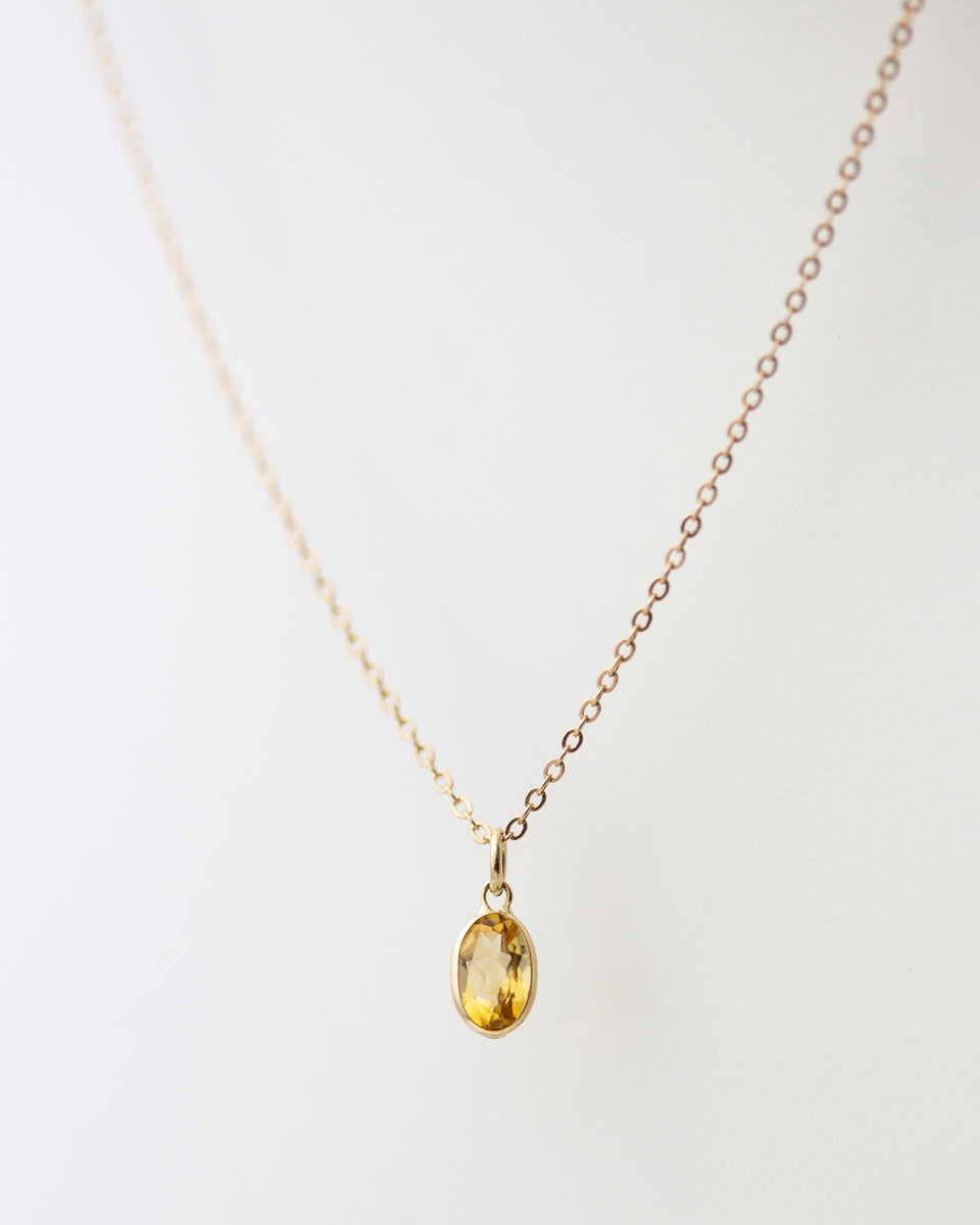 14k Gemstone Necklace – E&E PROJECT