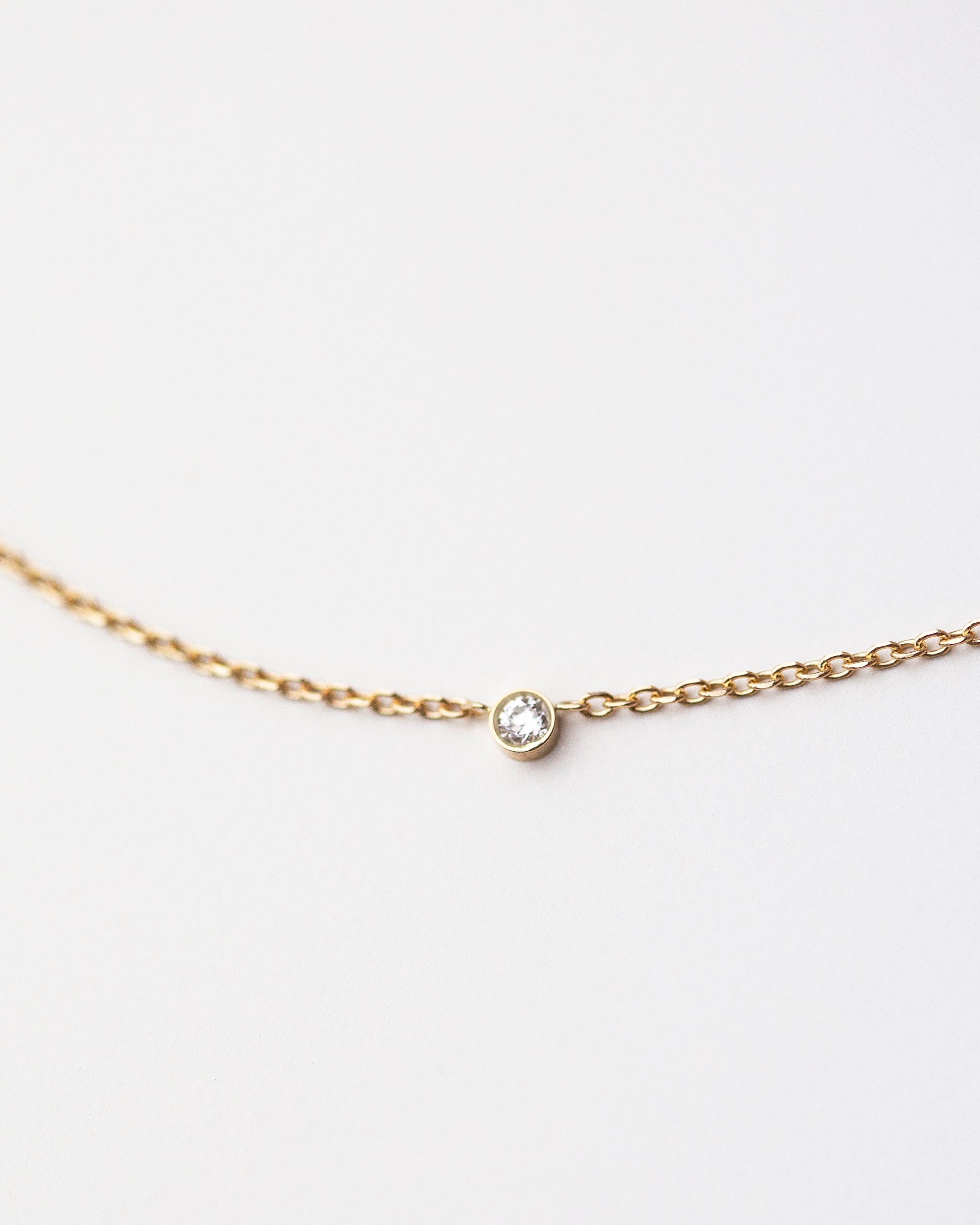 Personalized Asymmetrical 14k solid gold initials necklace 