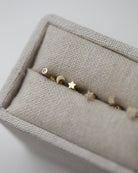 14k mini studs with ball backings