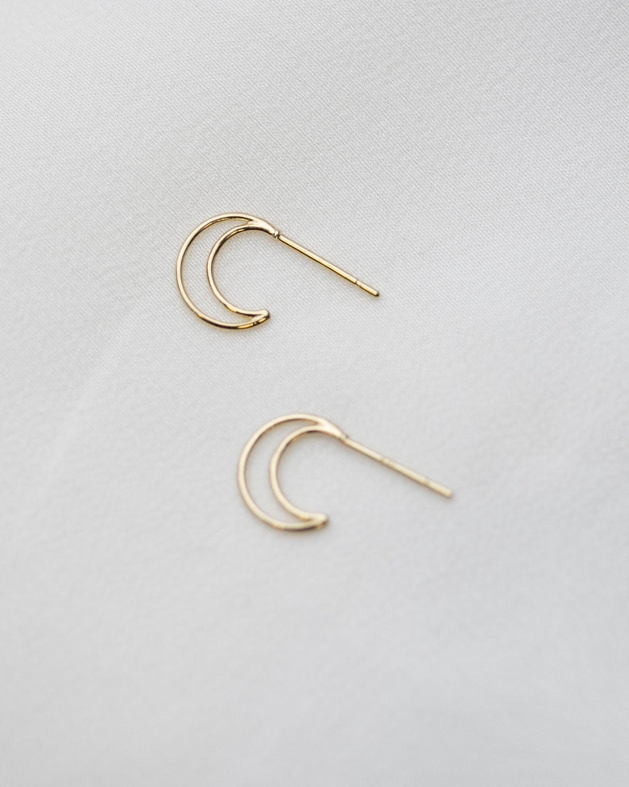 crescent moon earrings