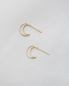 crescent moon earrings