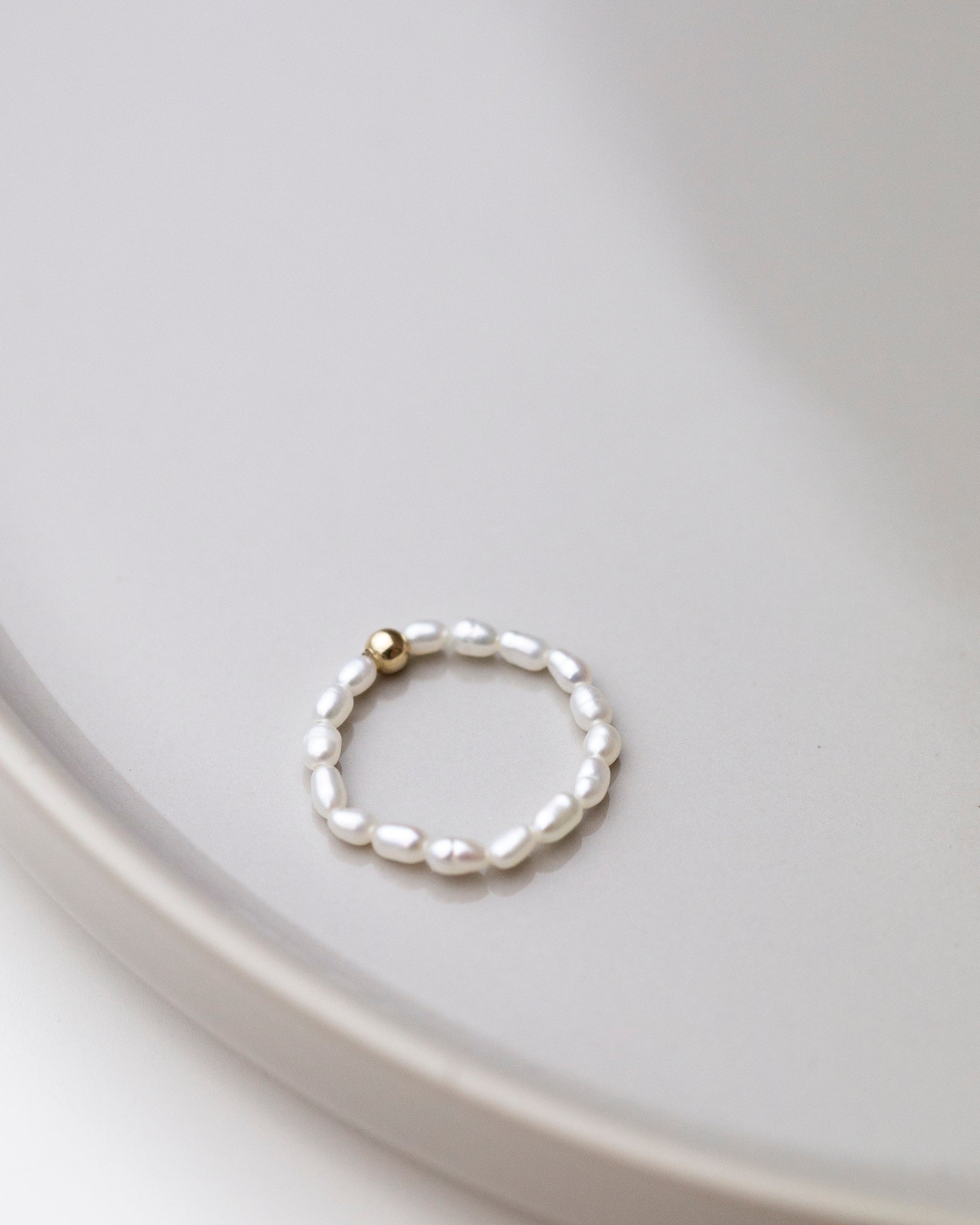 Baby Lotus Pearl Ring โ E&E PROJECT