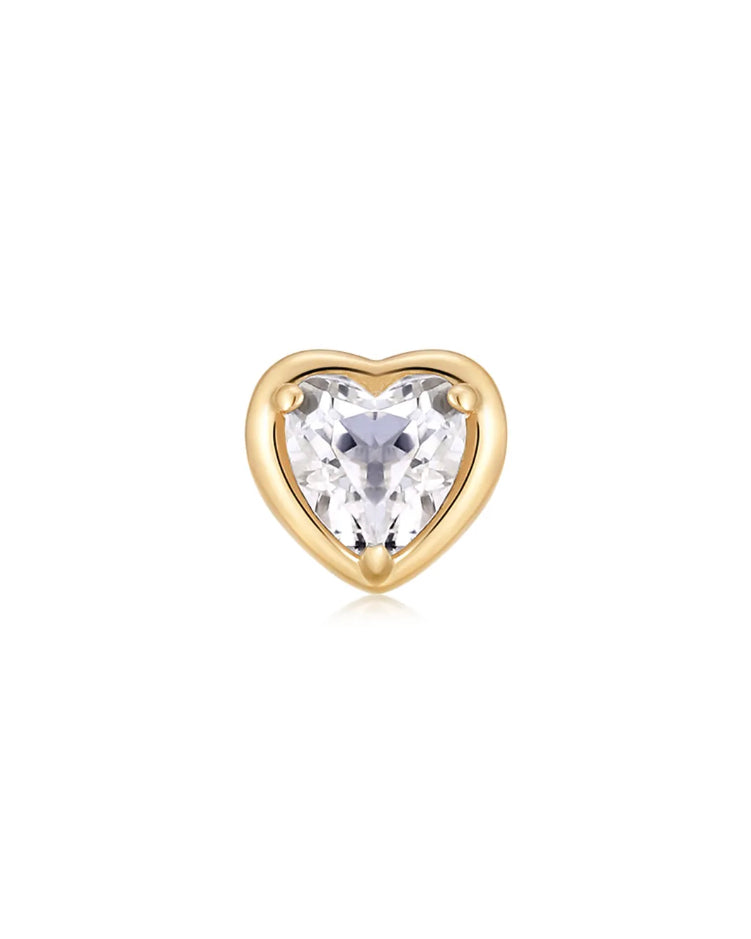 GIZA | Pyramid Diamond Threadless Flatback Earring – AURELIE GI